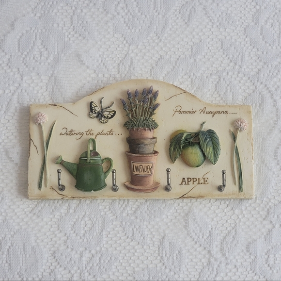 Vintage Marks & Spencer Hand Painted Key Holder Rare - Picture 12 of 15